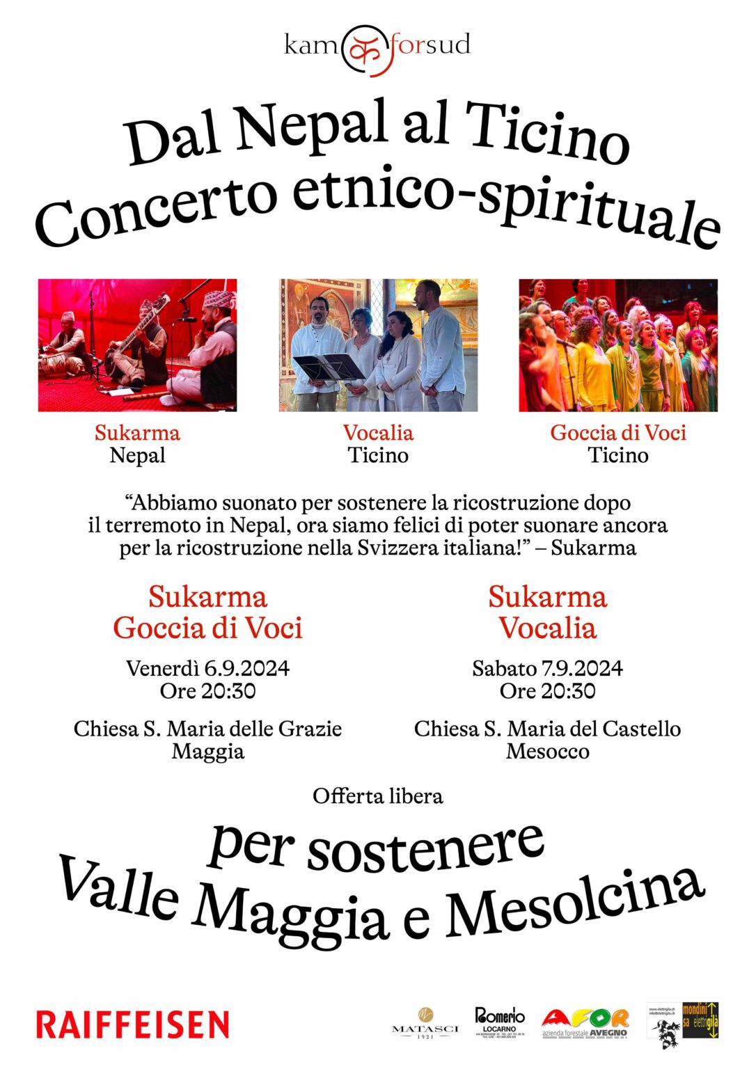 Locandina concerto defE